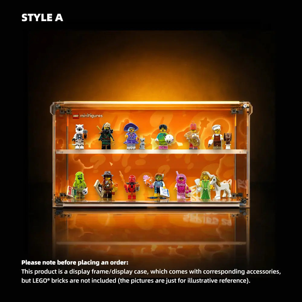 Vetrina in acrilico per minifigure LEGO® Serie 29 (71052)
