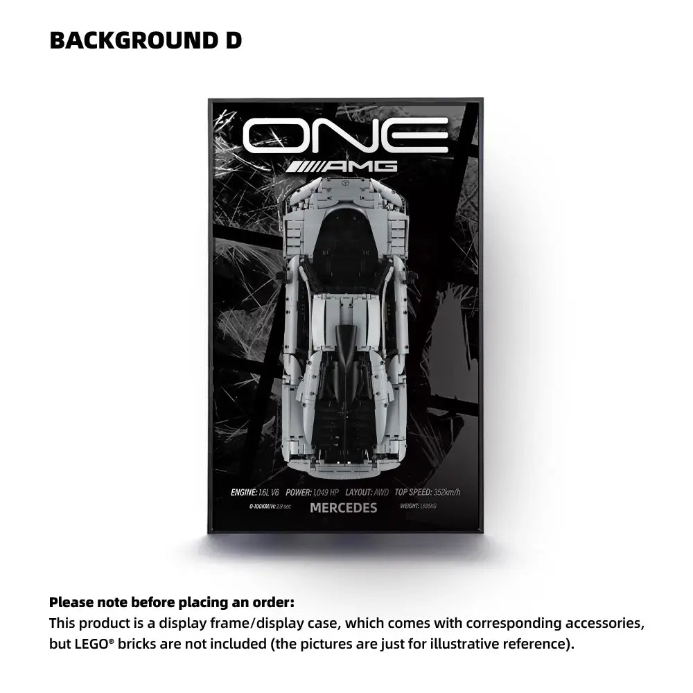 CADA Display Frame for Mercedes-Benz AMG ONE