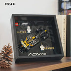 LEGO F1 Display Case for APXGP Team Race Car from The Movie (77252)