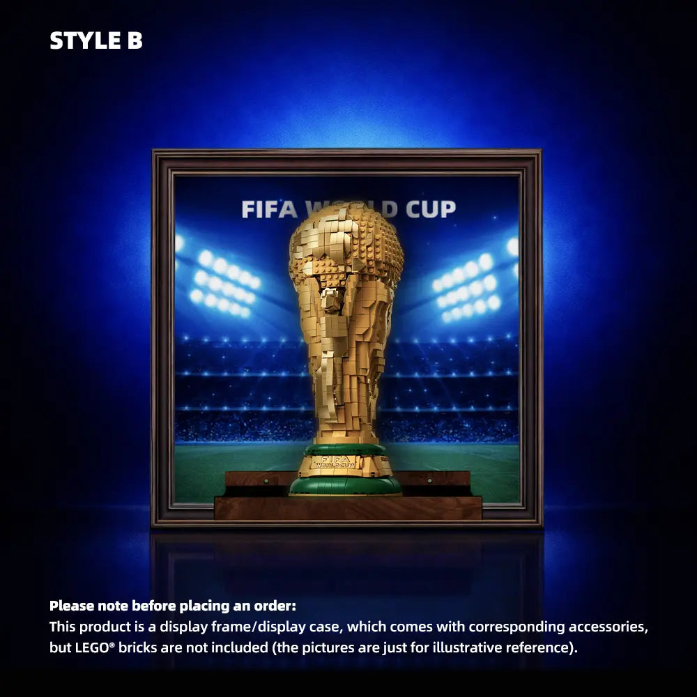 Wall Display Frame for LEGO® FIFA World Cup Official Trophy (43020)