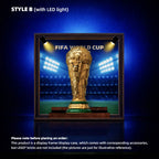 LED wall display frame for LEGO FIFA World Cup Trophy (43020), style B