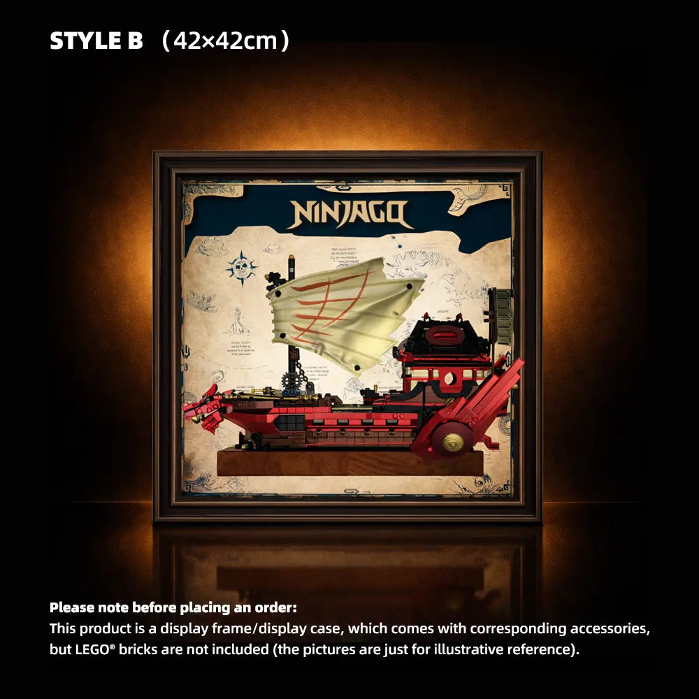 LEGO Display Frame for NINJAGO Destiny's Bounty (71705)