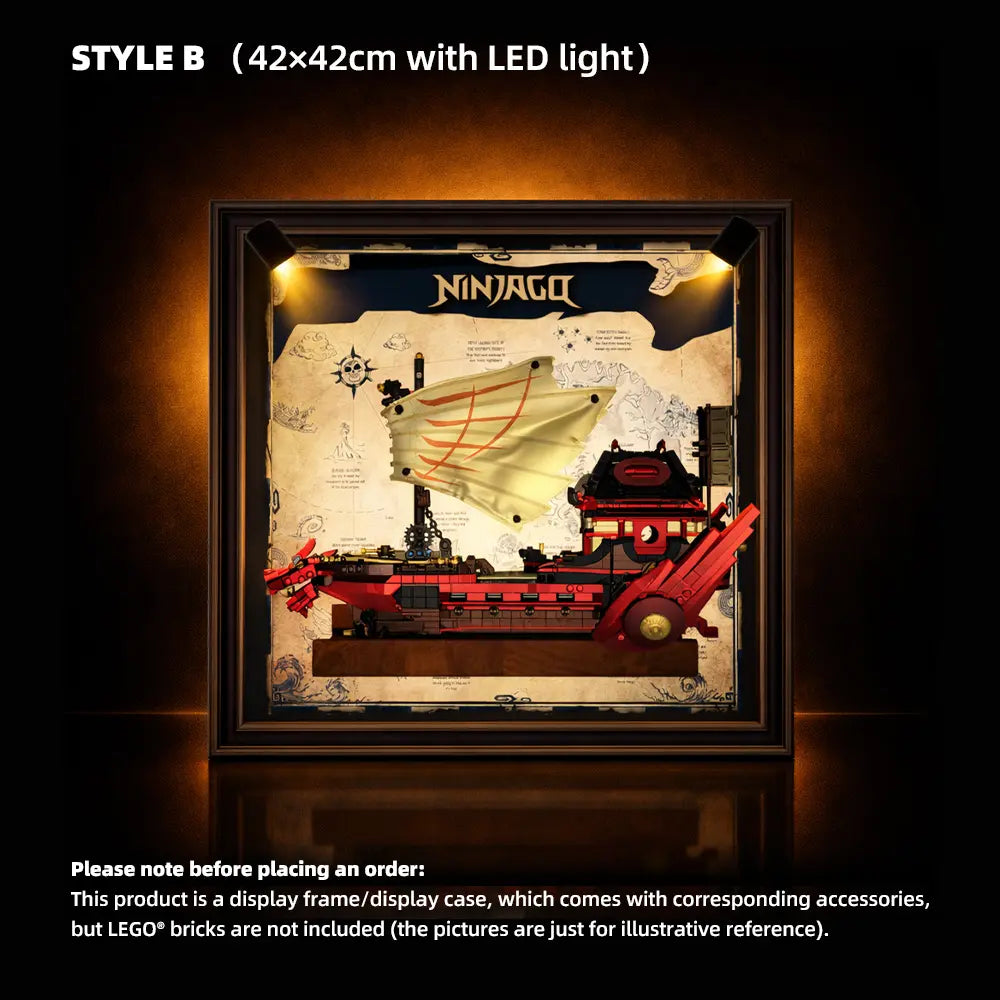 LEGO Display Frame for NINJAGO Destiny's Bounty (71705)