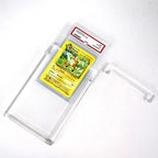 Pokémon Graded Card Acrylic Protective Case - Clear Hard Shell Holder for PSA CGC Slabs, Scratch Resistant