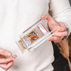 Pokémon Graded Card Acrylic Protective Case - Clear Hard Shell Holder for PSA CGC Slabs, Scratch Resistant
