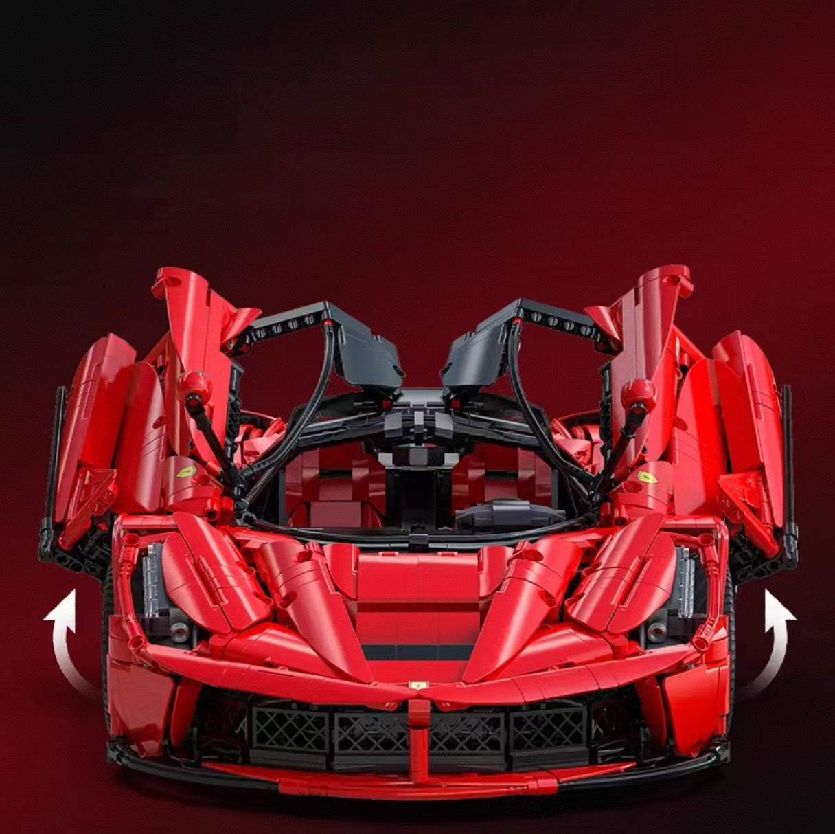 Bloques de carreras MOC Hyper Car-499P