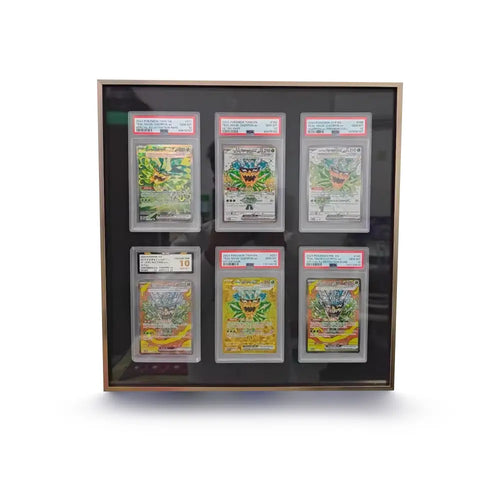 Aluminum Display Frame for Graded Cards - Compatible with PSA CGC SGC Slabs