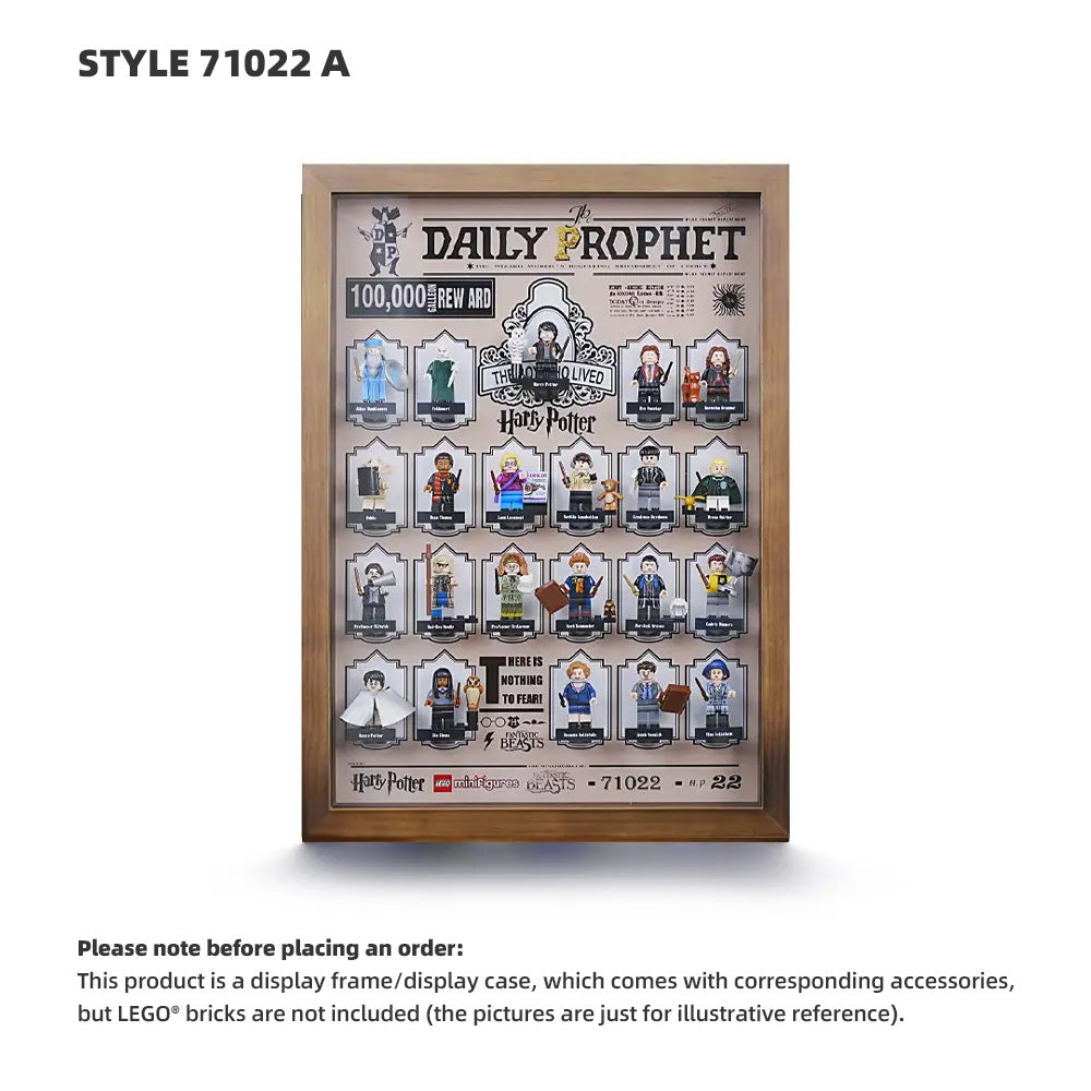 LEGO Display Case for Harry Potter Minifigures (71022)&(71028)