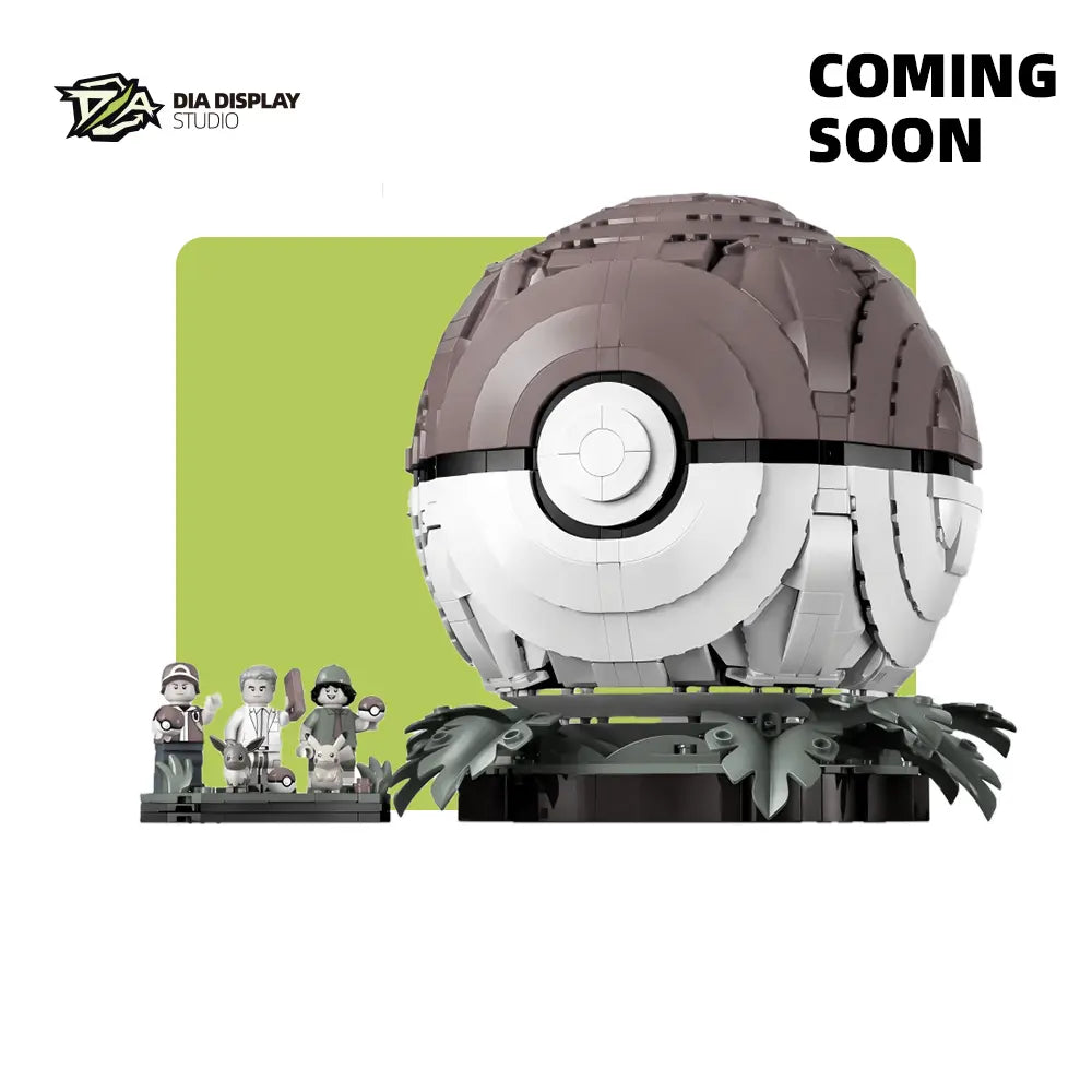 Acrylic Display Case for LEGO® Pokémon Iconic Trainer Moments: Poké Ball (72154)