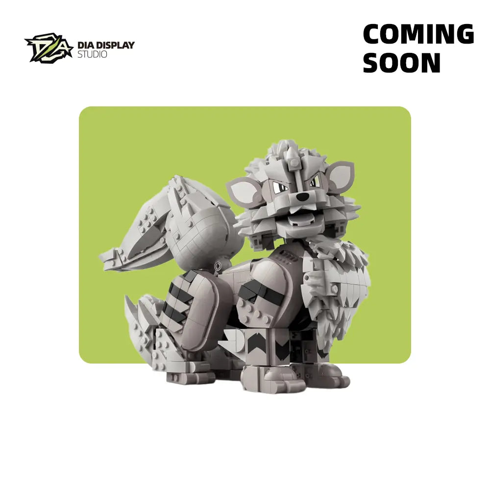 Acrylic Display Case for LEGO® Pokémon Arcanine (72160)