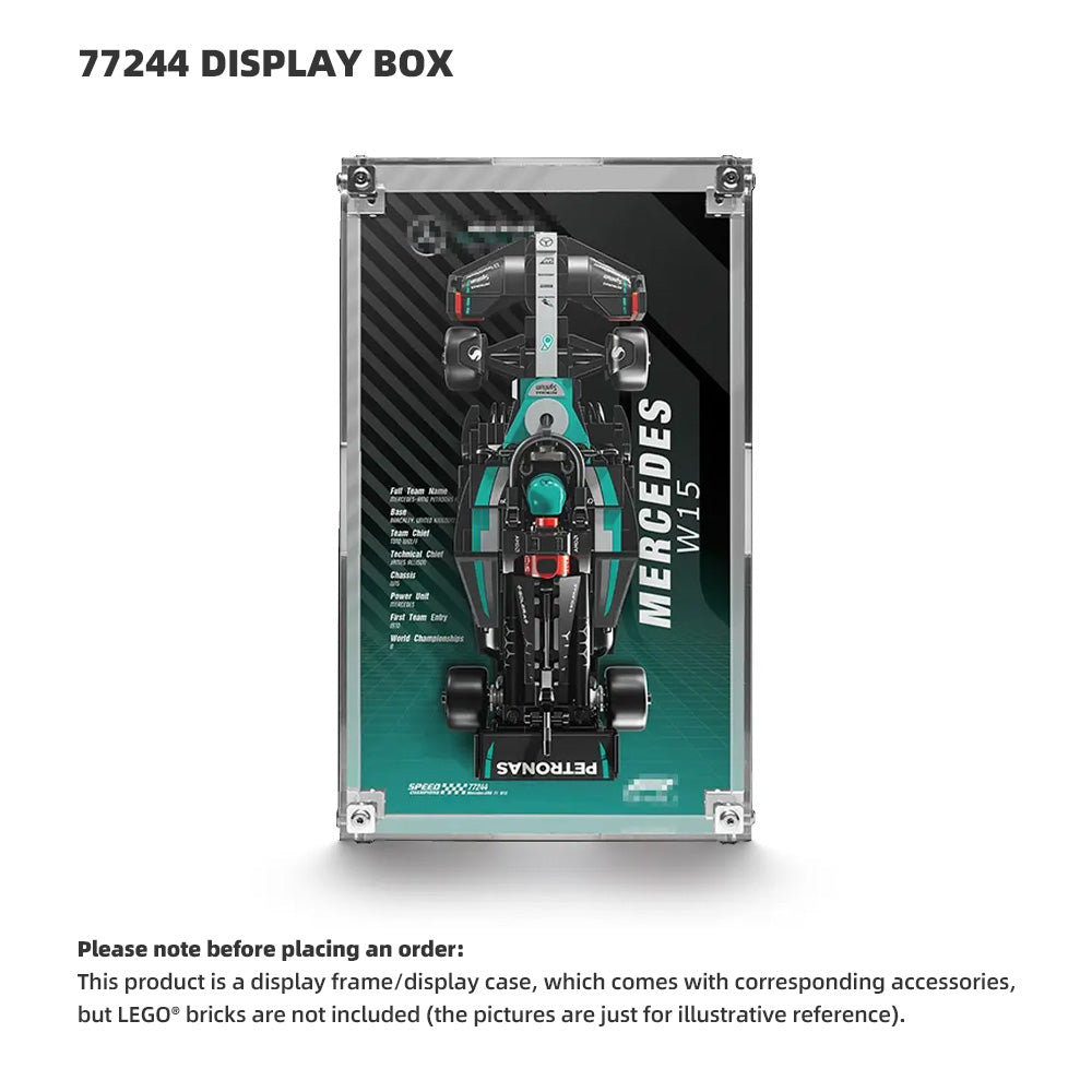 LEGO F1 Display Case for Speed Champions  series PLUS
