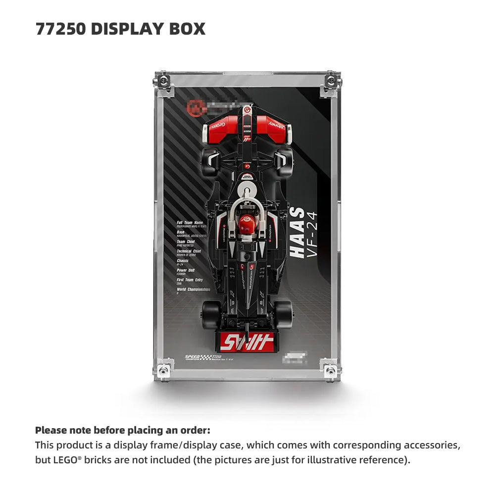 LEGO F1 Display Case for Speed Champions  series PLUS