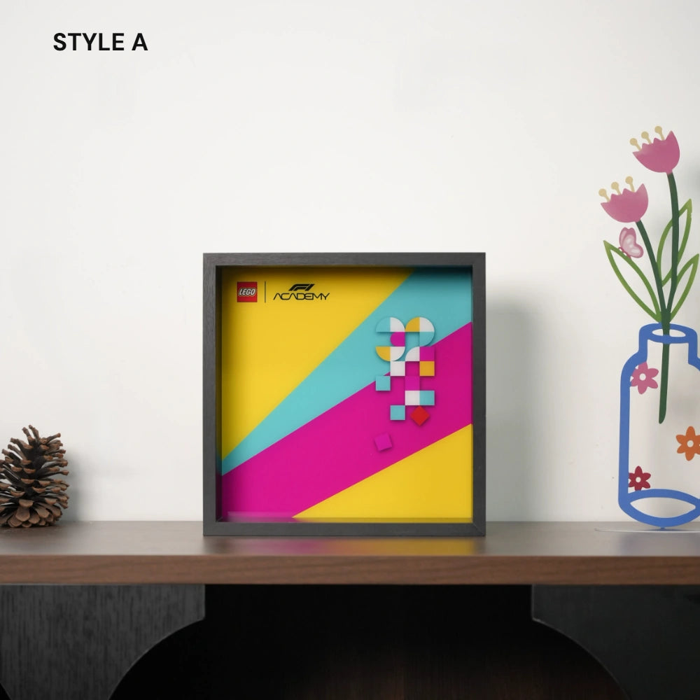 LEGO F1 Display Case for Speed Champions F1 ACADEMY LEGO Race Car (77258)