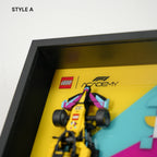 LEGO F1 Display Case for Speed Champions F1 ACADEMY LEGO Race Car (77258)
