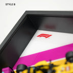 LEGO F1 Display Case for Speed Champions F1 ACADEMY LEGO Race Car (77258)