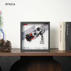 Cadre LEGO™ F1 pour Speed Champions 2025 – Cadre d’Exposition Mural
