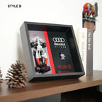 Cadre LEGO™ F1 pour Speed Champions 2025 – Cadre d’Exposition Mural