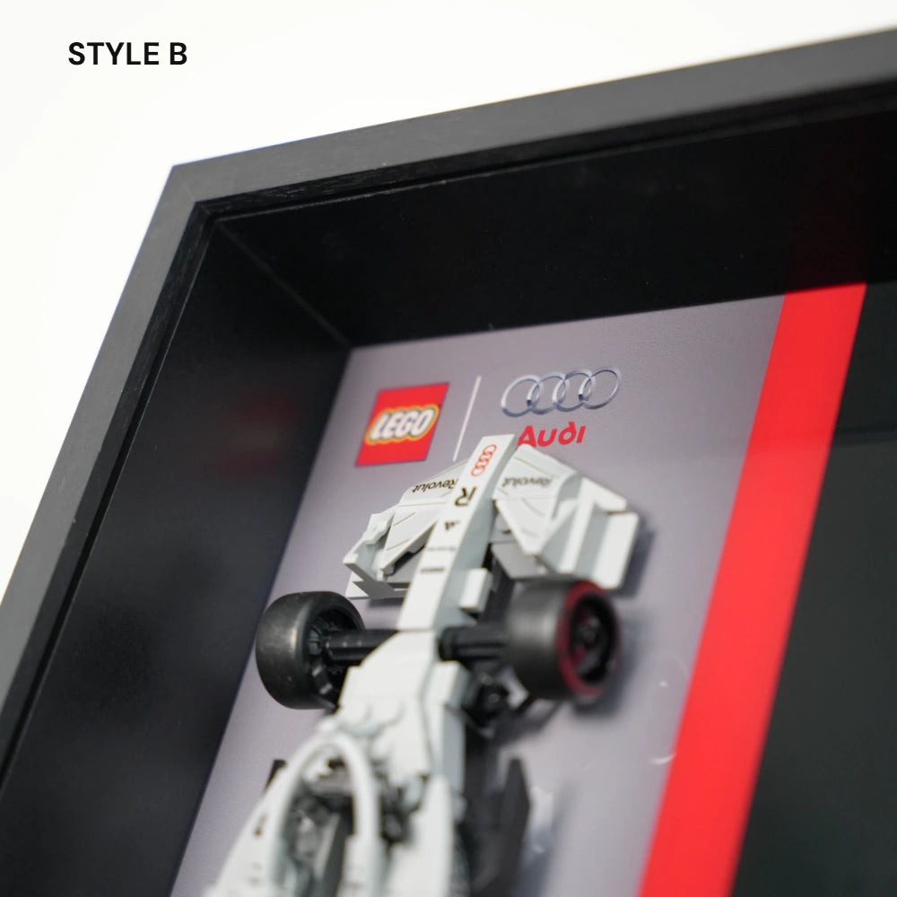 Cadre LEGO™ F1 pour Speed Champions 2025 – Cadre d’Exposition Mural
