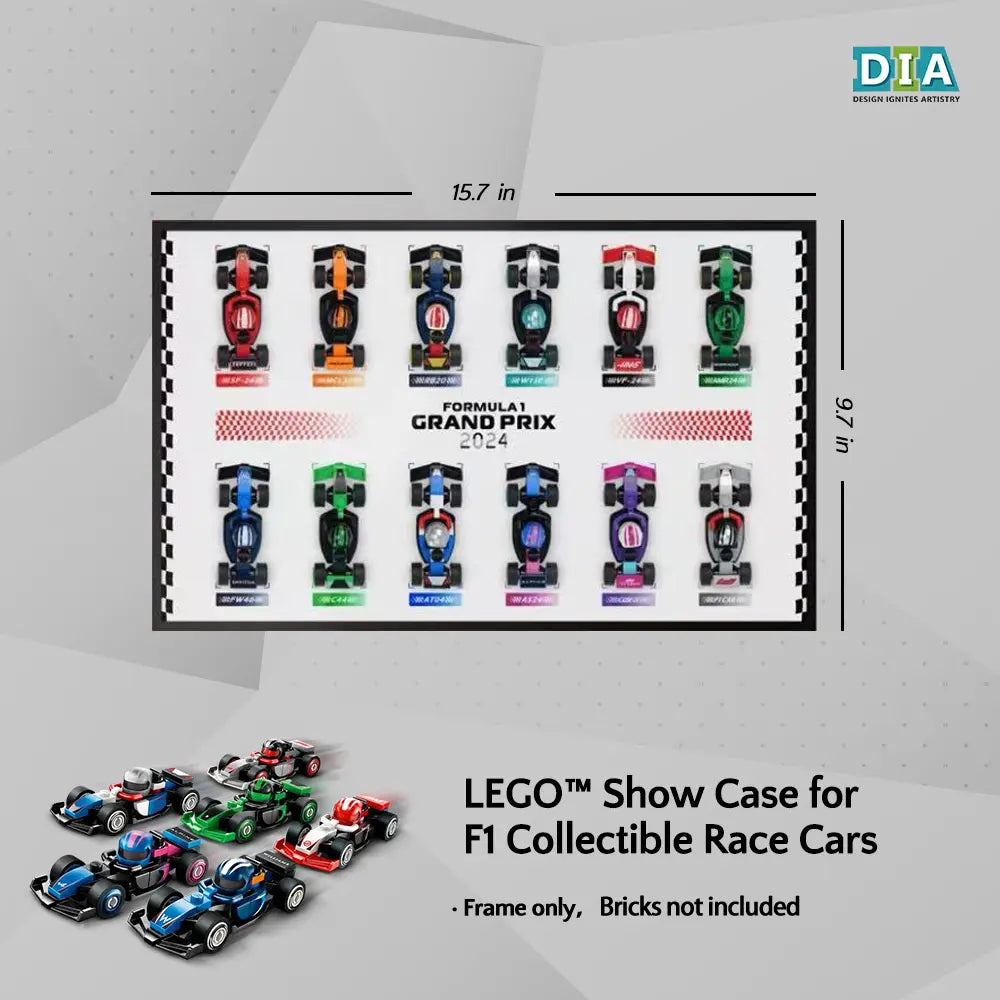 LEGO™ Show Case for F1 Collectible Race Cars Plus（71049）