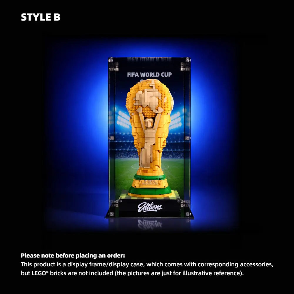 Acrylic Display Case for LEGO® Editions FIFA World Cup Official Trophy (43020)