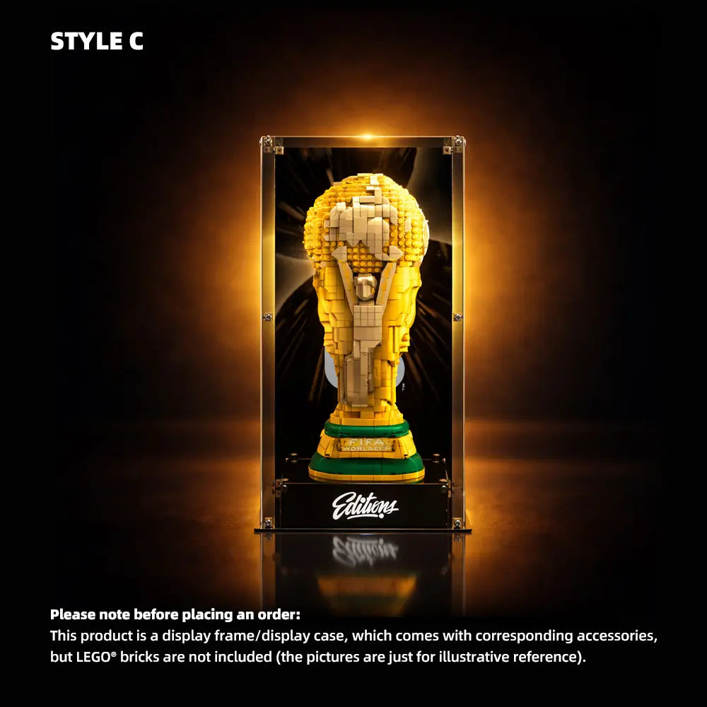 Acrylic Display Case for LEGO® Editions FIFA World Cup Official Trophy (43020)