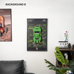 Cadre LEGO pour Porsche 911 GT3 R (42224) – Technic™