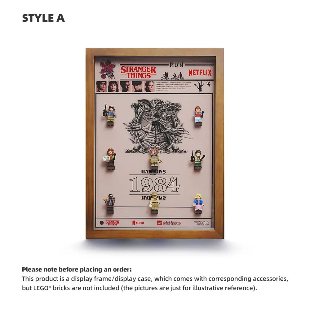 LEGO Display Case for The Upside Down Minifigures (75810)