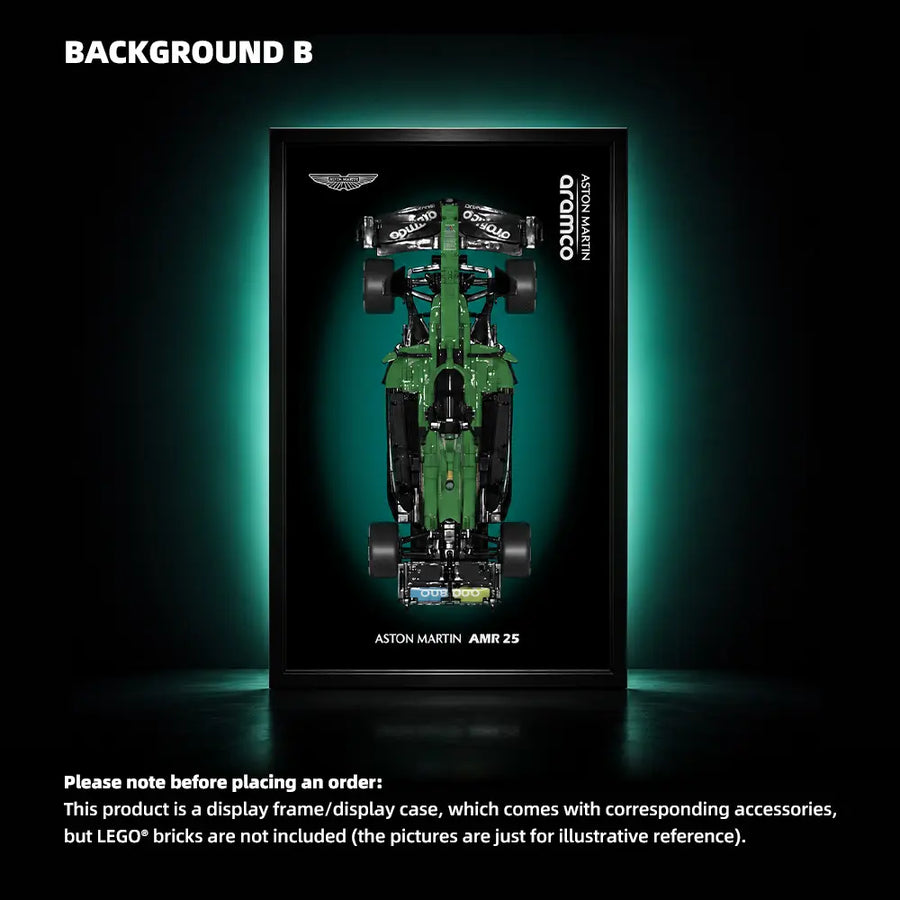 Wall Display Frame for LEGO® Aston Martin F1 – AMR25 (42240)