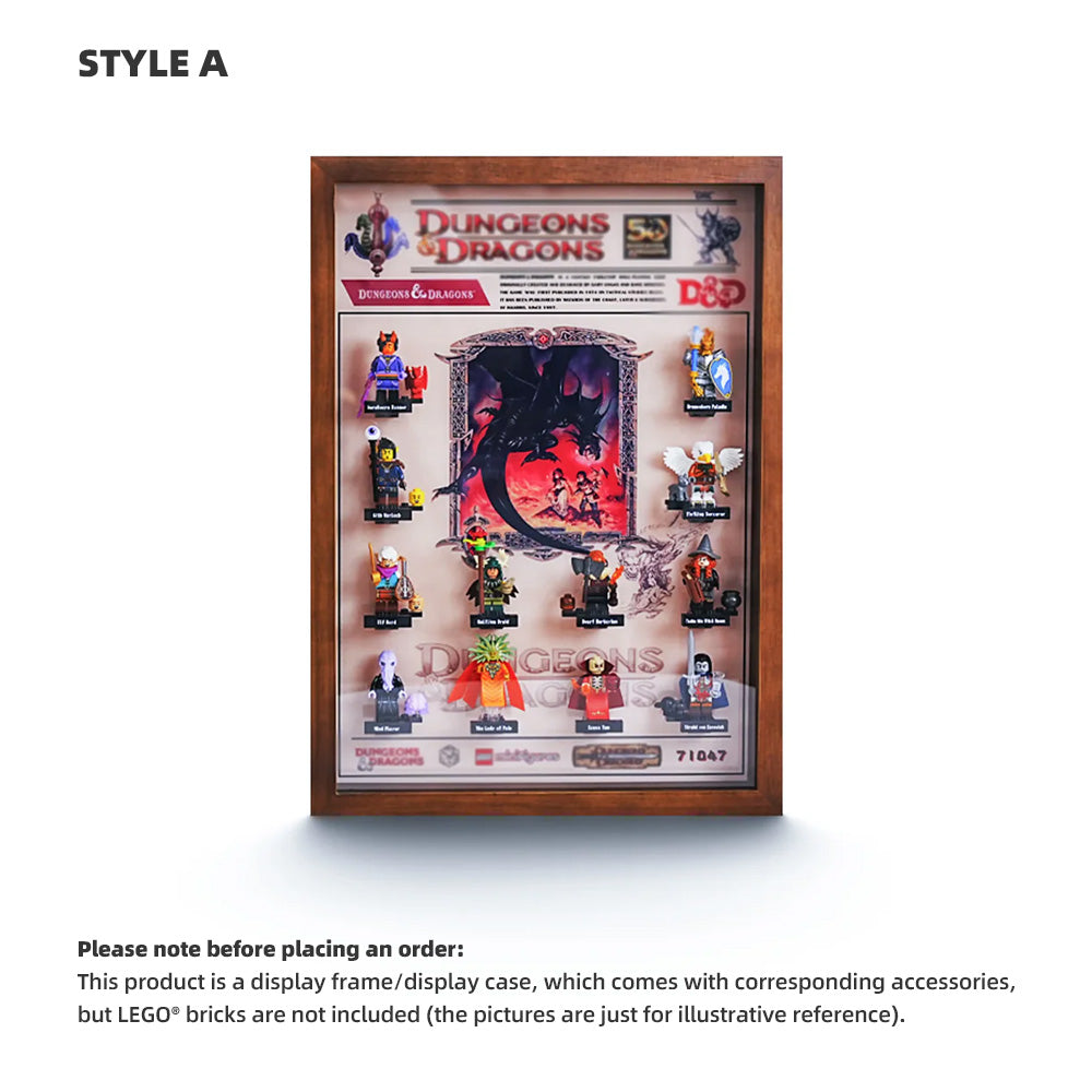 Dnd Mini Case LEGO® Dungeons & Dragons Minifigures Display Case (71047) – Dia Display ...