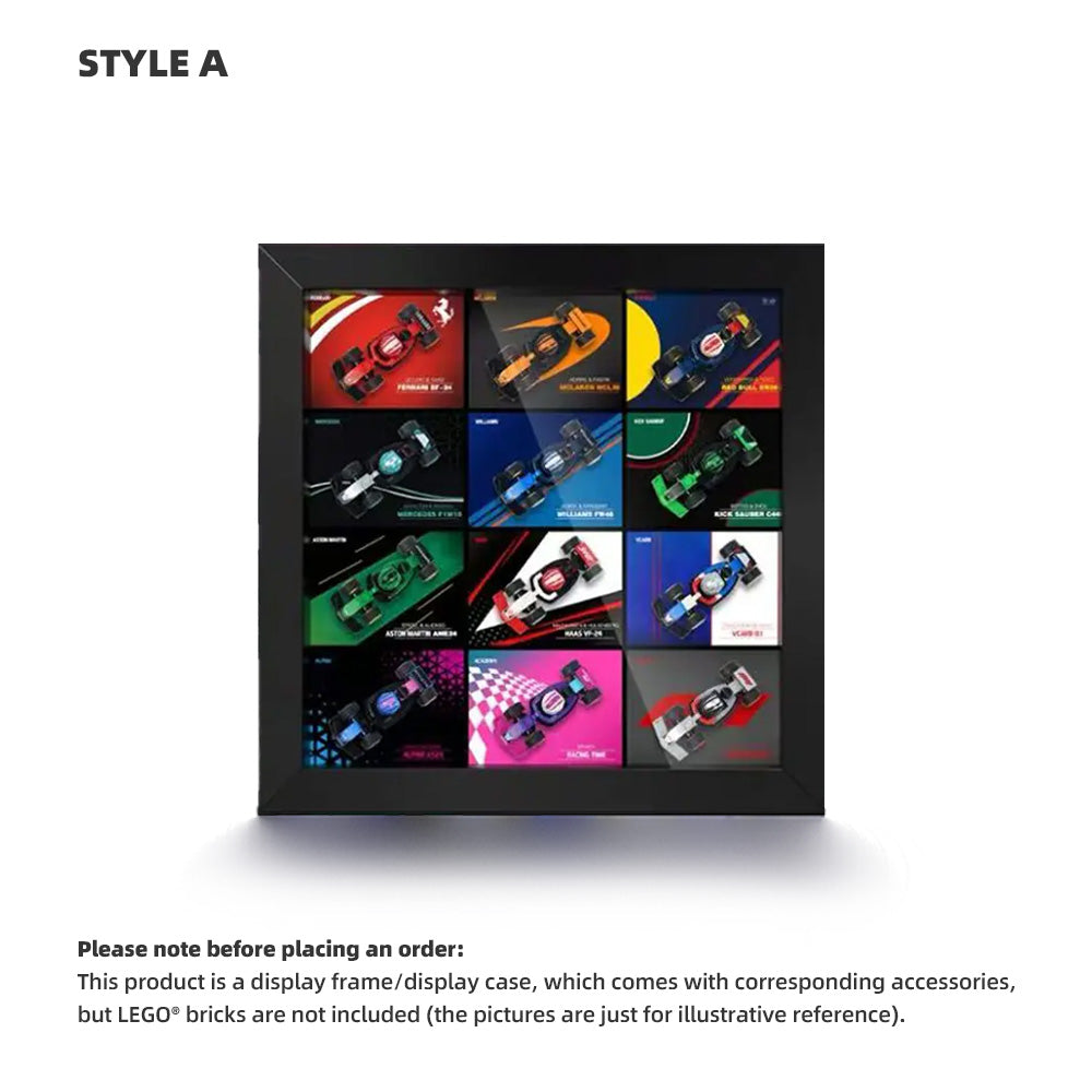 LEGO F1 Display Case for Collectible Race Cars Plus (71049)