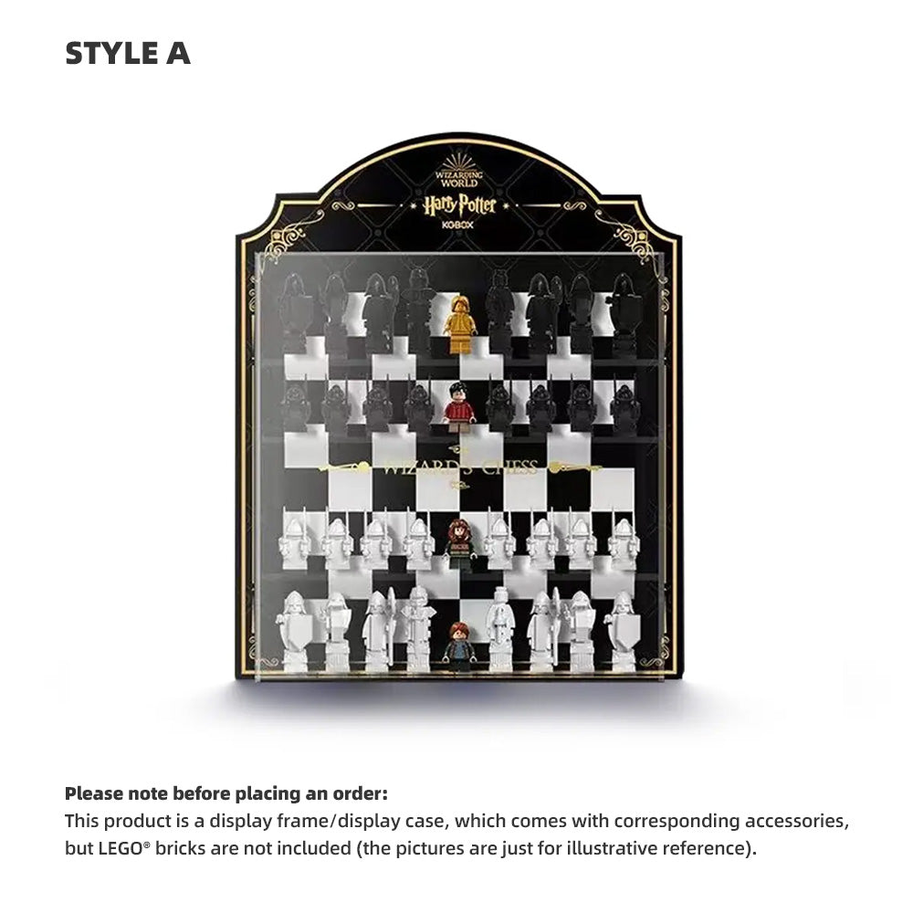 [pre-sale]LEGO Display Case for Hogwarts™ Wizard’s Chess Minifigures (76392)