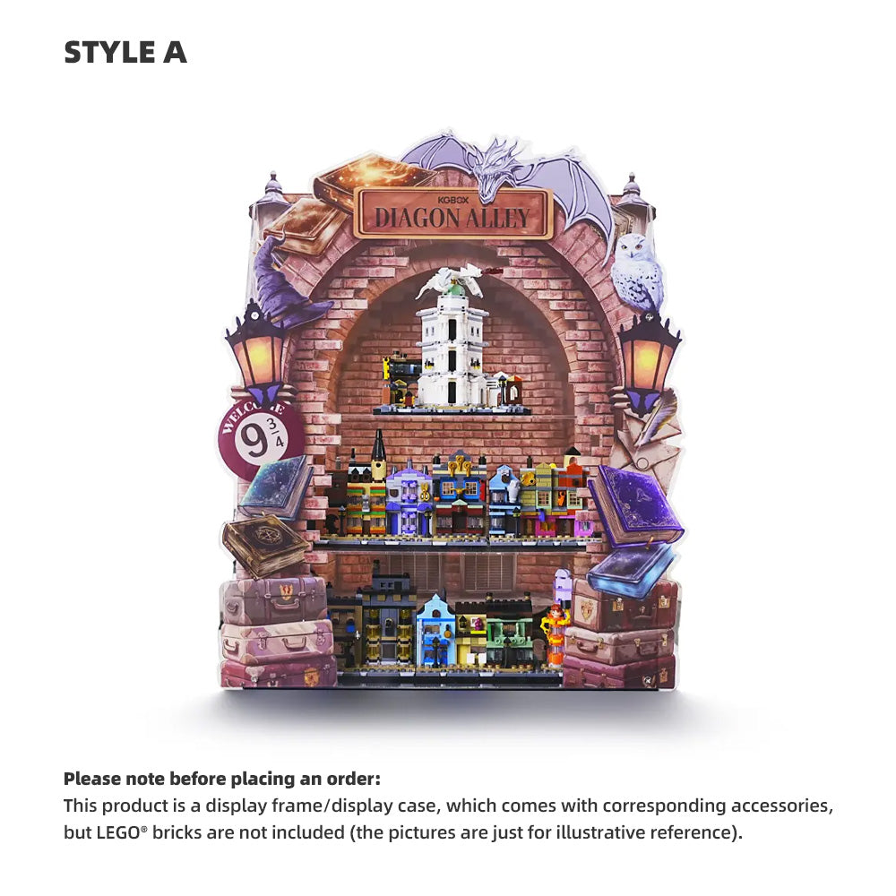 LEGO Display Case for Diagon Alley™ Wizarding Shops PLUS (76444)