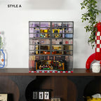 Acrylic Display Case for LEGO® Central Perk & The Friends Apartments – 3-Tier Window-Style Case (21319)＆(10292)