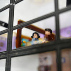 Acrylic Display Case for LEGO® Central Perk & The Friends Apartments – 3-Tier Window-Style Case (21319)＆(10292)
