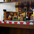Acrylic Display Case for LEGO® Central Perk & The Friends Apartments – 3-Tier Window-Style Case (21319)＆(10292)