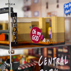 Acrylic Display Case for LEGO® Central Perk & The Friends Apartments – 3-Tier Window-Style Case (21319)＆(10292)