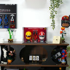 Acrylic Display Case for LEGO® Editions F1 Charles Leclerc Helmet & Lewis Hamilton Helmet (43014)&(43022)&(77242)