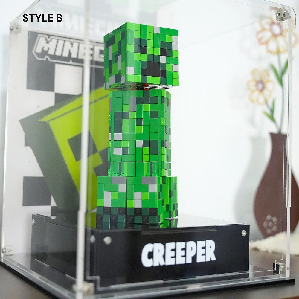 Acrylic Display Case for LEGO® Minecraft® The Creeper™ (21276)