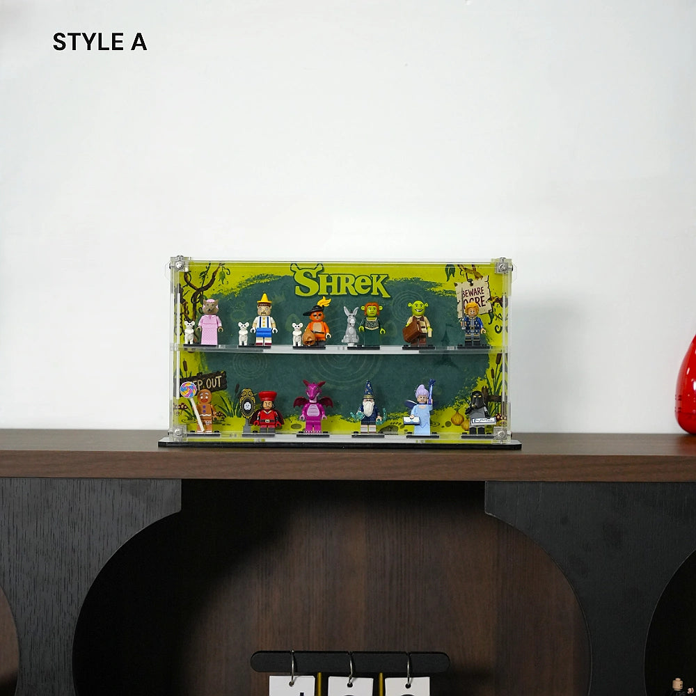 Acrylic Display Case for LEGO® Minifigures Shrek Series (71053)