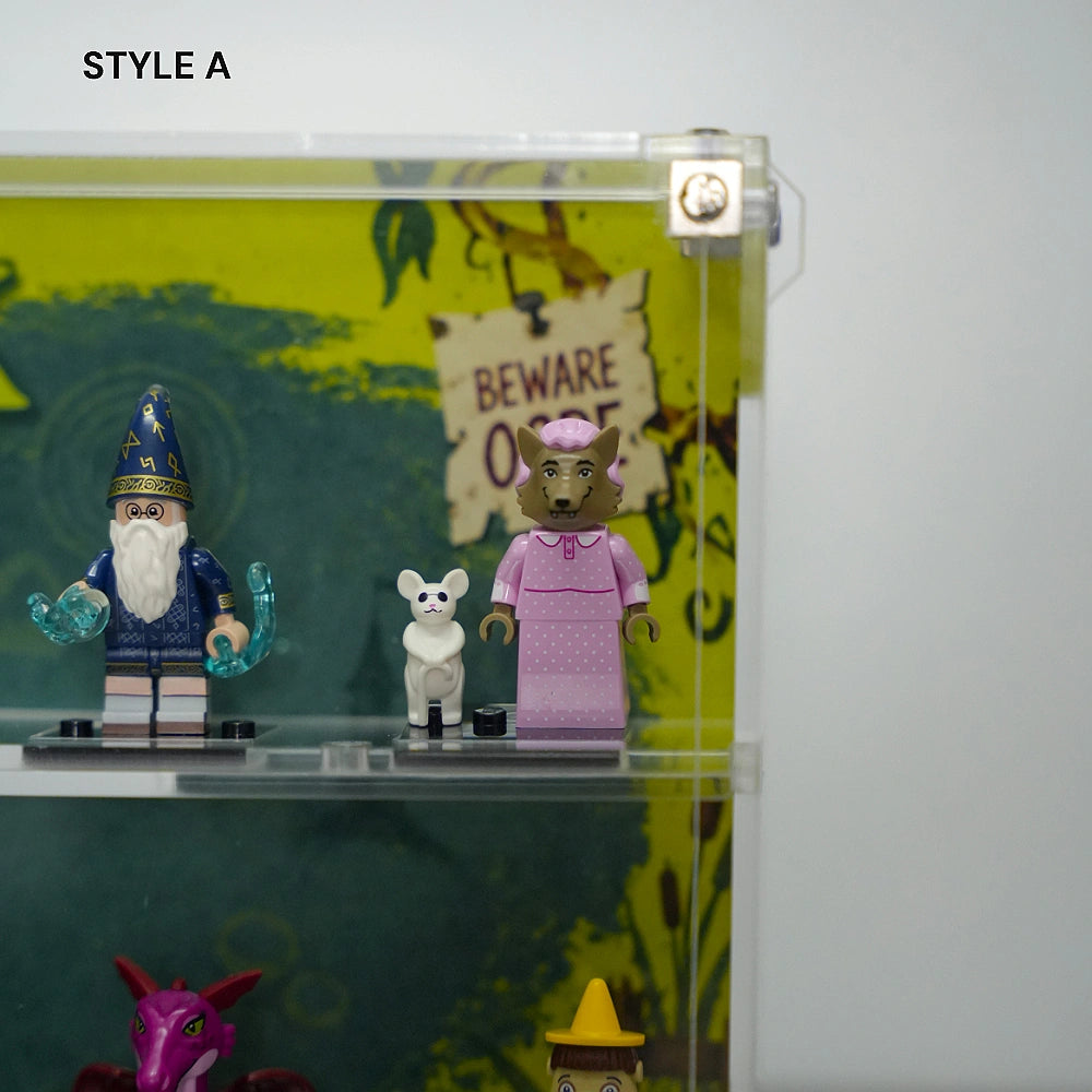 Acrylic Display Case for LEGO® Minifigures Shrek Series (71053)