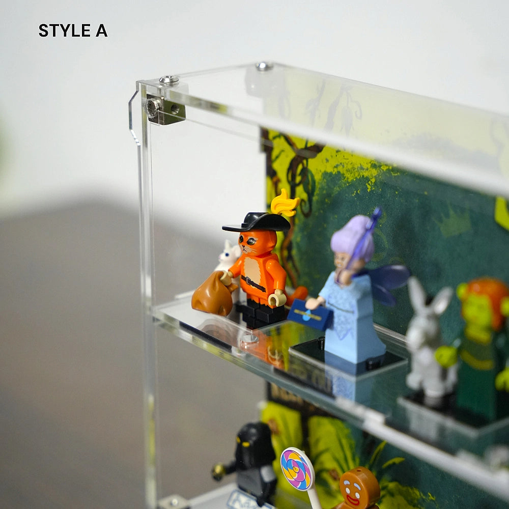 Acrylic Display Case for LEGO® Minifigures Shrek Series (71053)