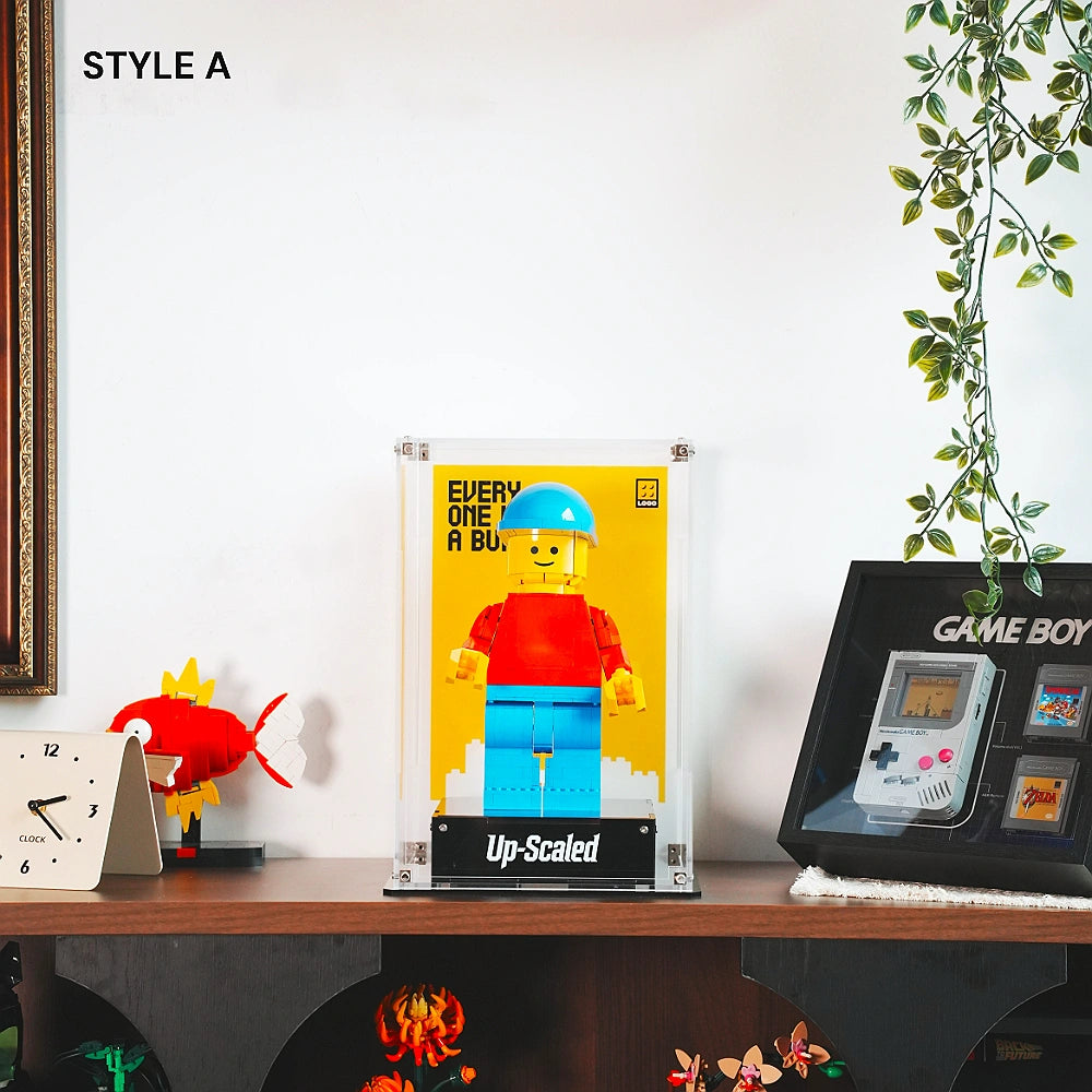 Acrylic Display Case for LEGO® Minifigures Up-Scaled LEGO® Minifigure (40649)