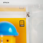 Acrylic Display Case for LEGO® Minifigures Up-Scaled LEGO® Minifigure (40649)
