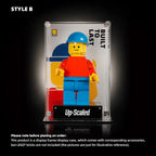 Acrylic Display Case for LEGO® Minifigures Up-Scaled LEGO® Minifigure (40649)