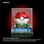 Acrylic Display Case for LEGO® Pokémon Iconic Trainer Moments: Poké Ball (72154)