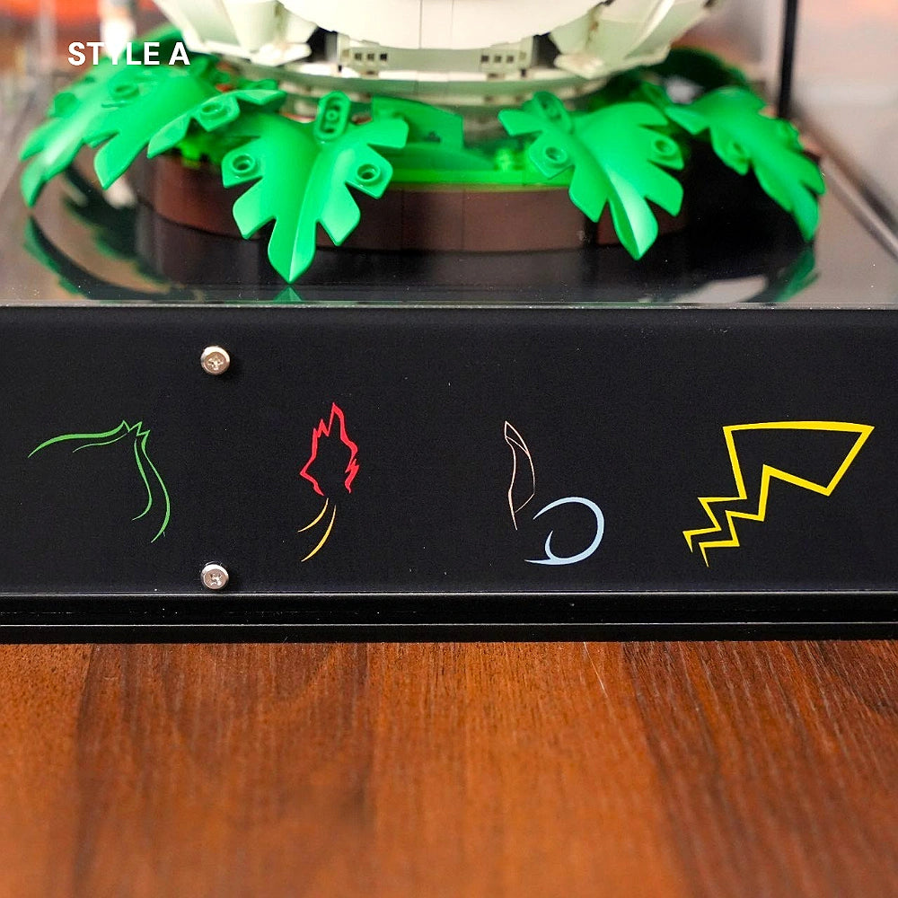 【Designer Edition】Acrylic Display Case for LEGO® Pokémon Iconic Trainer Moments: Poké Ball (72154)