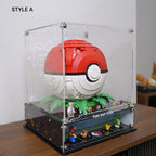 【Designer Edition】Acrylic Display Case for LEGO® Pokémon Iconic Trainer Moments: Poké Ball (72154)