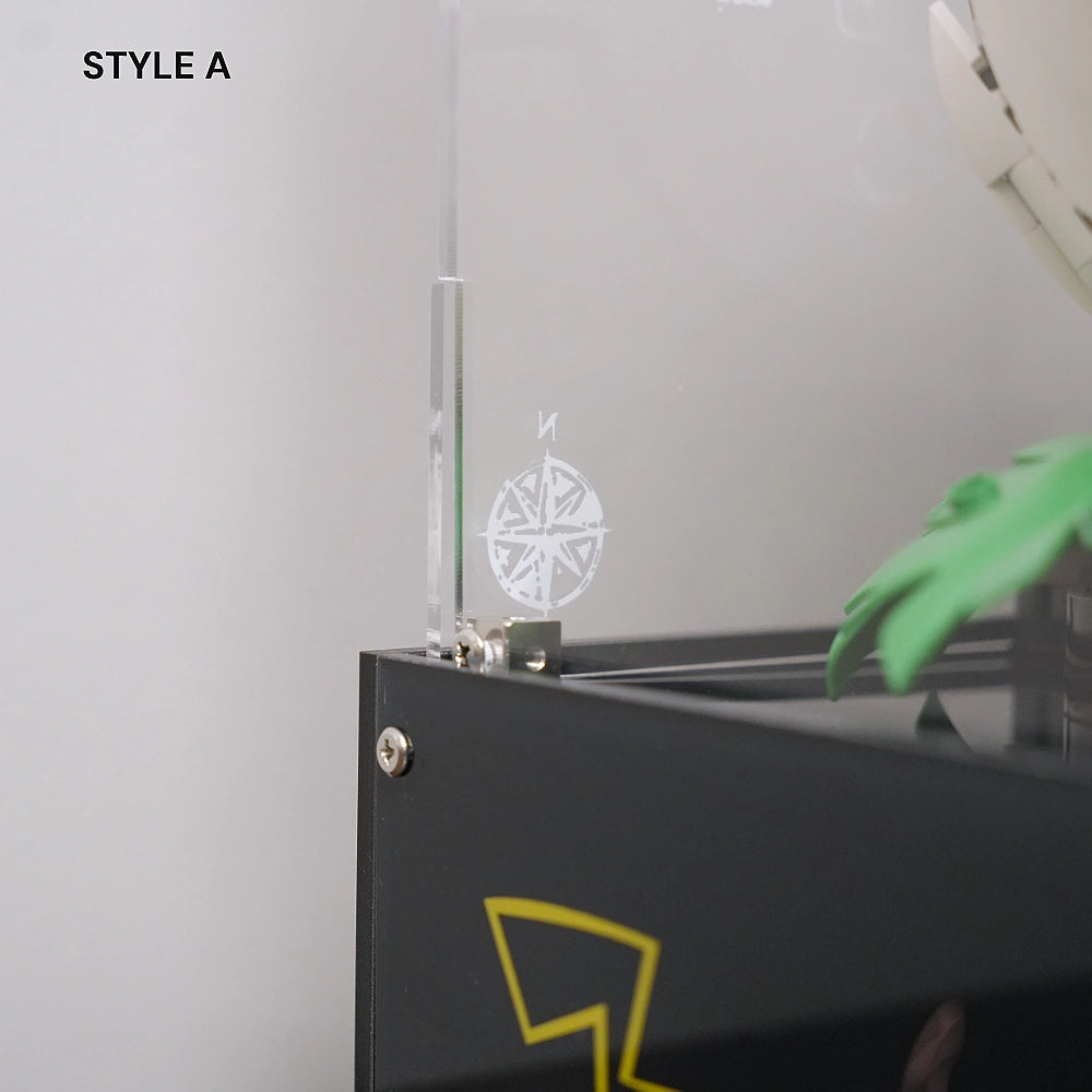 【Designer Edition】Acrylic Display Case for LEGO® Pokémon Iconic Trainer Moments: Poké Ball (72154)