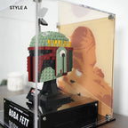 Acrylic Display Case for LEGO® Star Wars™ Boba Fett™ Helmet (75277)