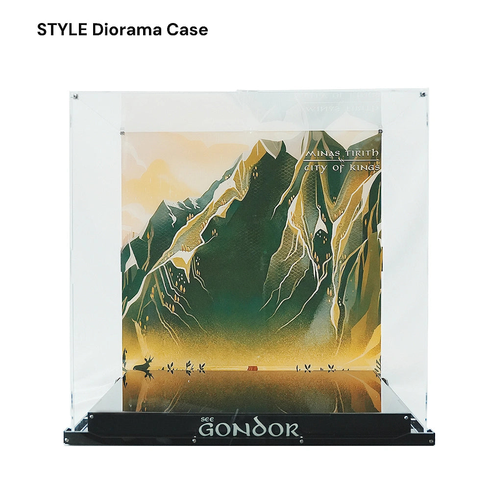 Acrylic Display Case for LEGO® The Lord of the Rings: Minas Tirith (11377)